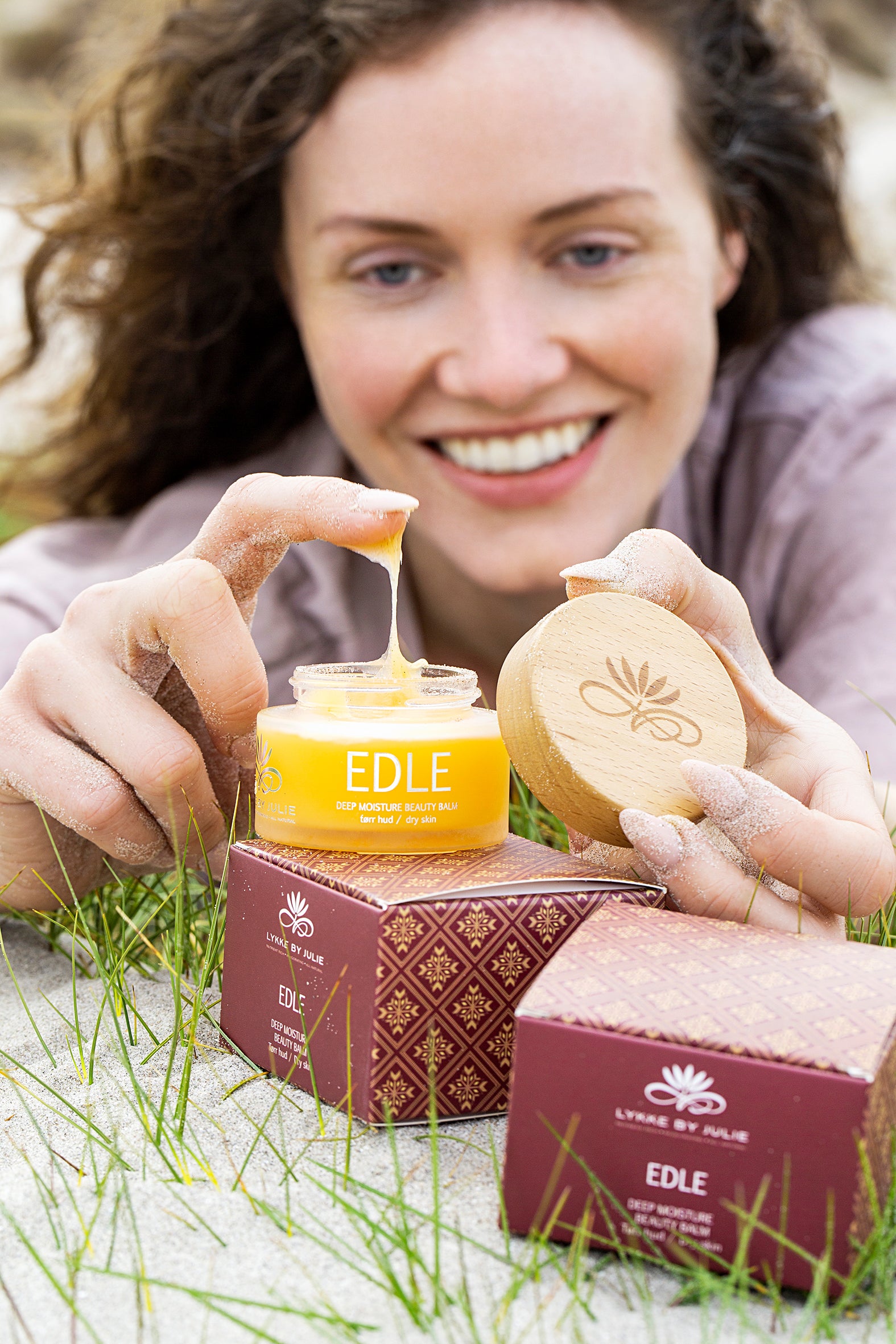 EDLE skjønnhetsbalsam 50 g & GLØD ansiktsolje 30 ml – tørr og voksen hud